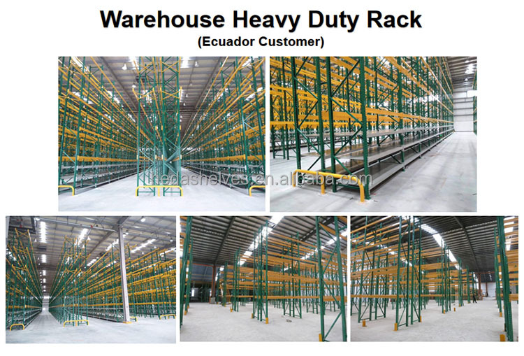 Heda Factory Steel Pallet Rack Shelves Selective Pallet Racking System Industrial Racks for Warehouse