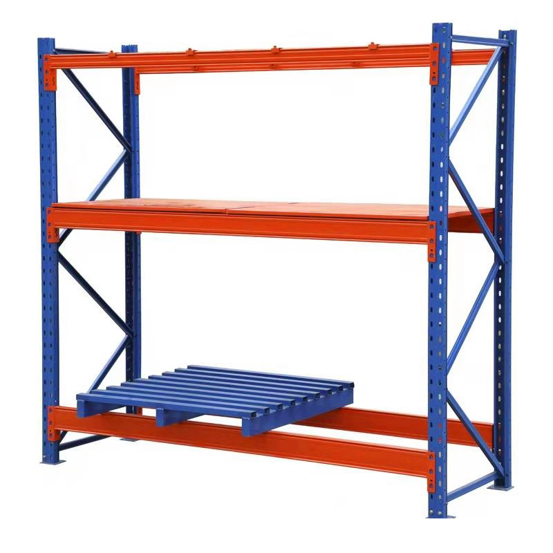 Industrial Pallet Racking System Spliced Steel Drop-Over Deck Panel Warehouse Storage Rack 2000kg Heavy Duty