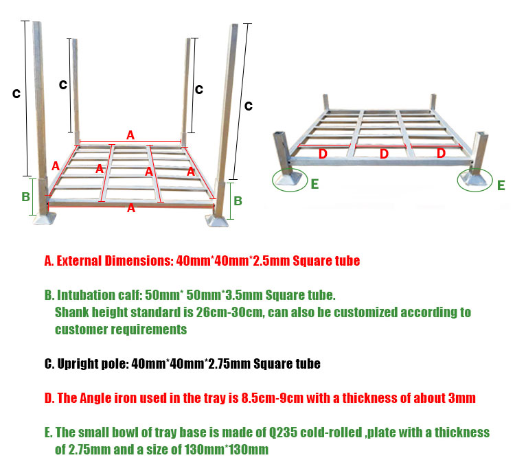 Stacking Rack Detail 3