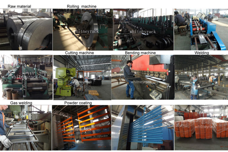 Production Procedure of warehouse rack numbering system