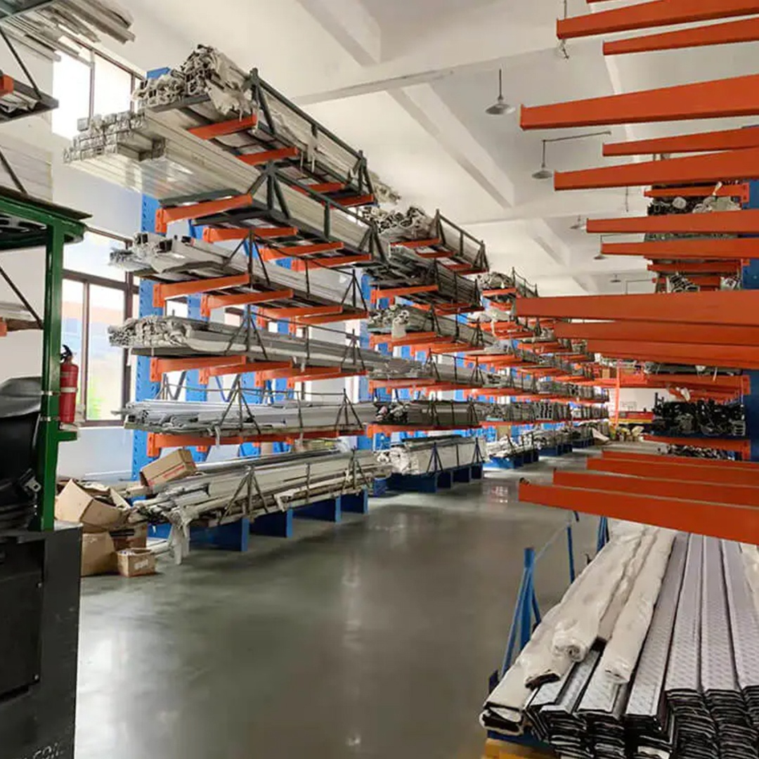 High Quality Cantilever Racks System Storage Racks Q235 Steel Shelves For Pipes Storage Display Shelf