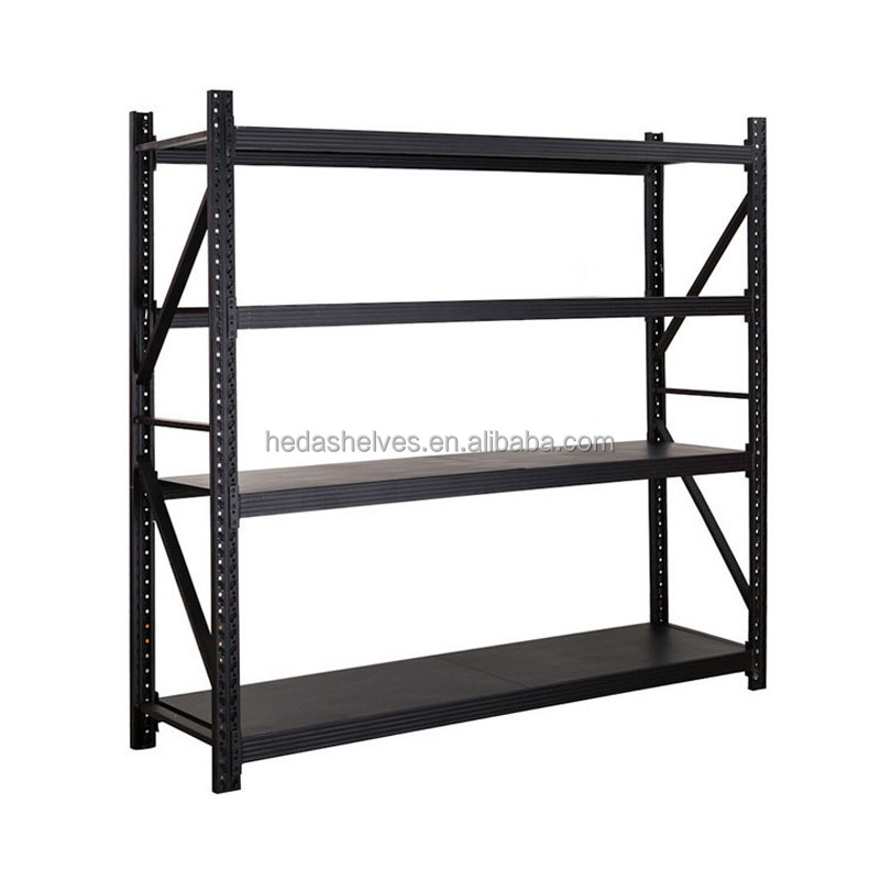 Heda Manufacture Factory Heavy Duty Industrial Warehouse Storage Rack Shelf Steel Racking System for Stacking Racks &amp; Shelves