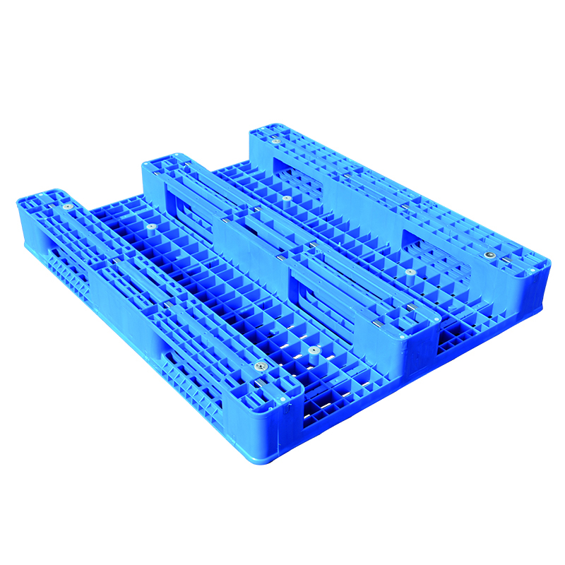 Static Load Capacity 2 Ton Single Faced Grid Plastic Stacking Pallet for Warehouse Automated ASRS Racking System