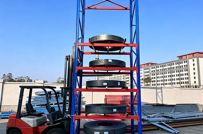 Tensile and weld strength testing for upright frames