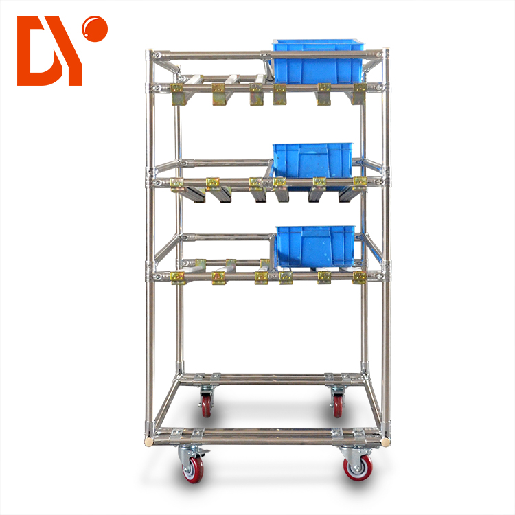 Diya Heavy Duty Aluminium Fifo Pipe Rack for Workshop Storage