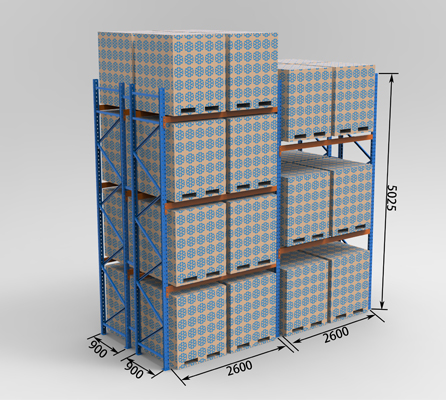 Selective Pallet Rack System