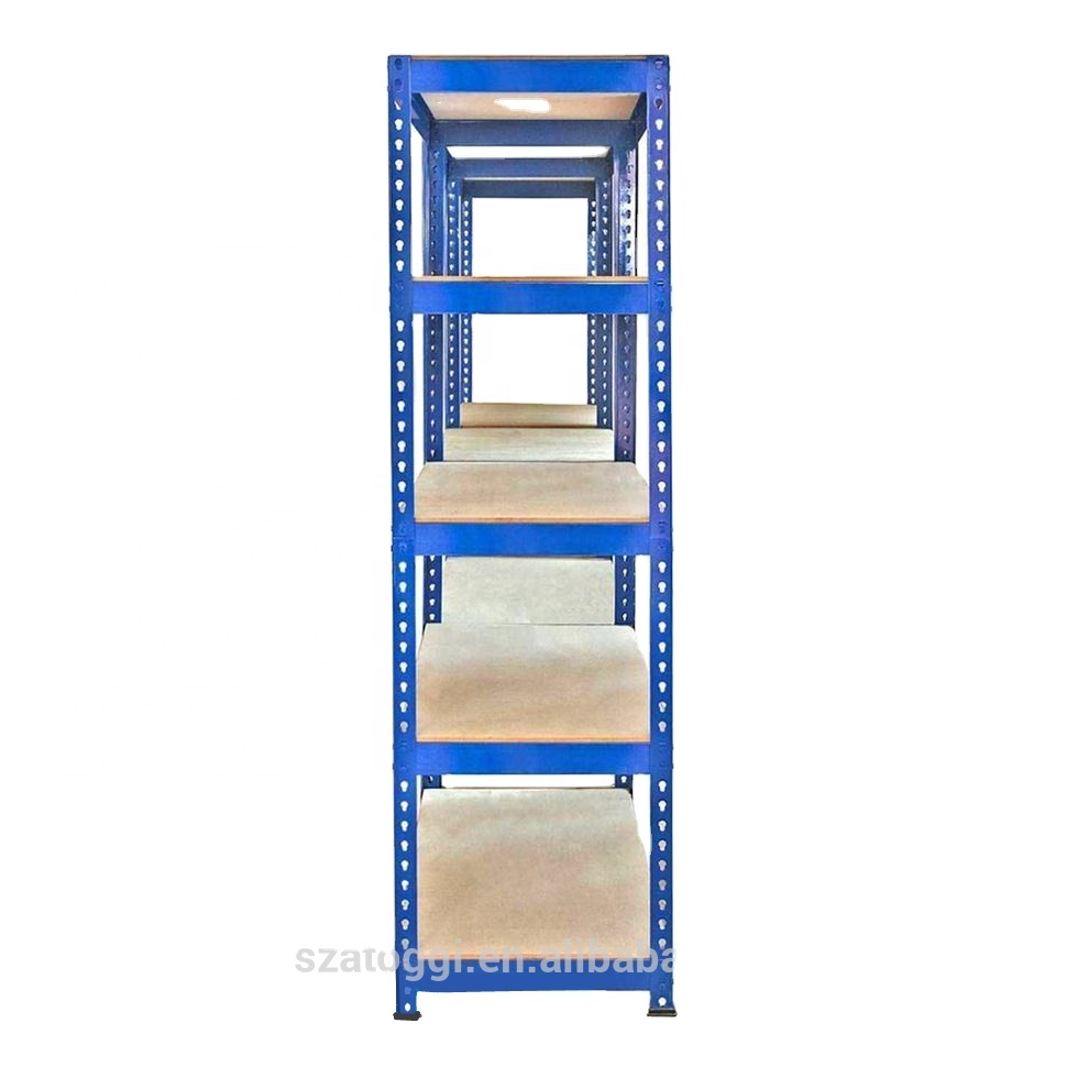 900x450x1830mm Steel 5 Layer Light Duty Cheap Warehouse Rack Easy Mobile Pallet Rack