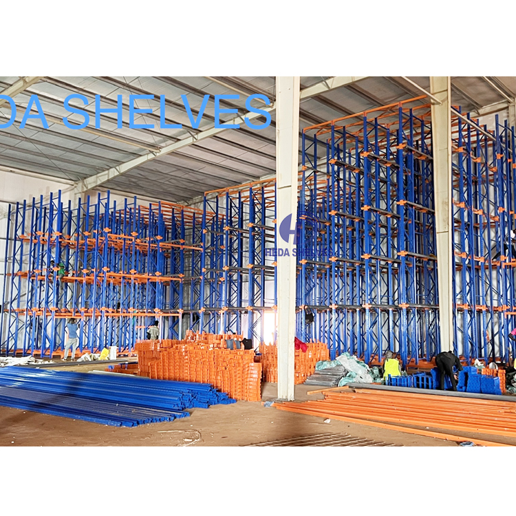 Heavy Duty Selective Pallet Rack Warehouse Storage Racking System for Large Capacity Industrial Pallet Storage