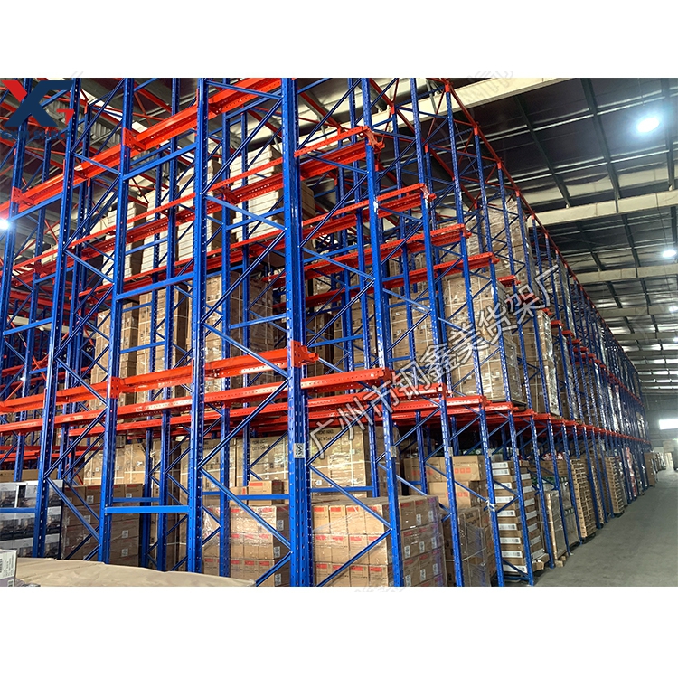 Boltless Metal Steel Stacked Parking System Refrigerated Warehouse Drive-in Rack Double Pallet Rack System