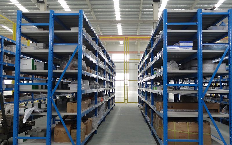 Warehouse Racking View