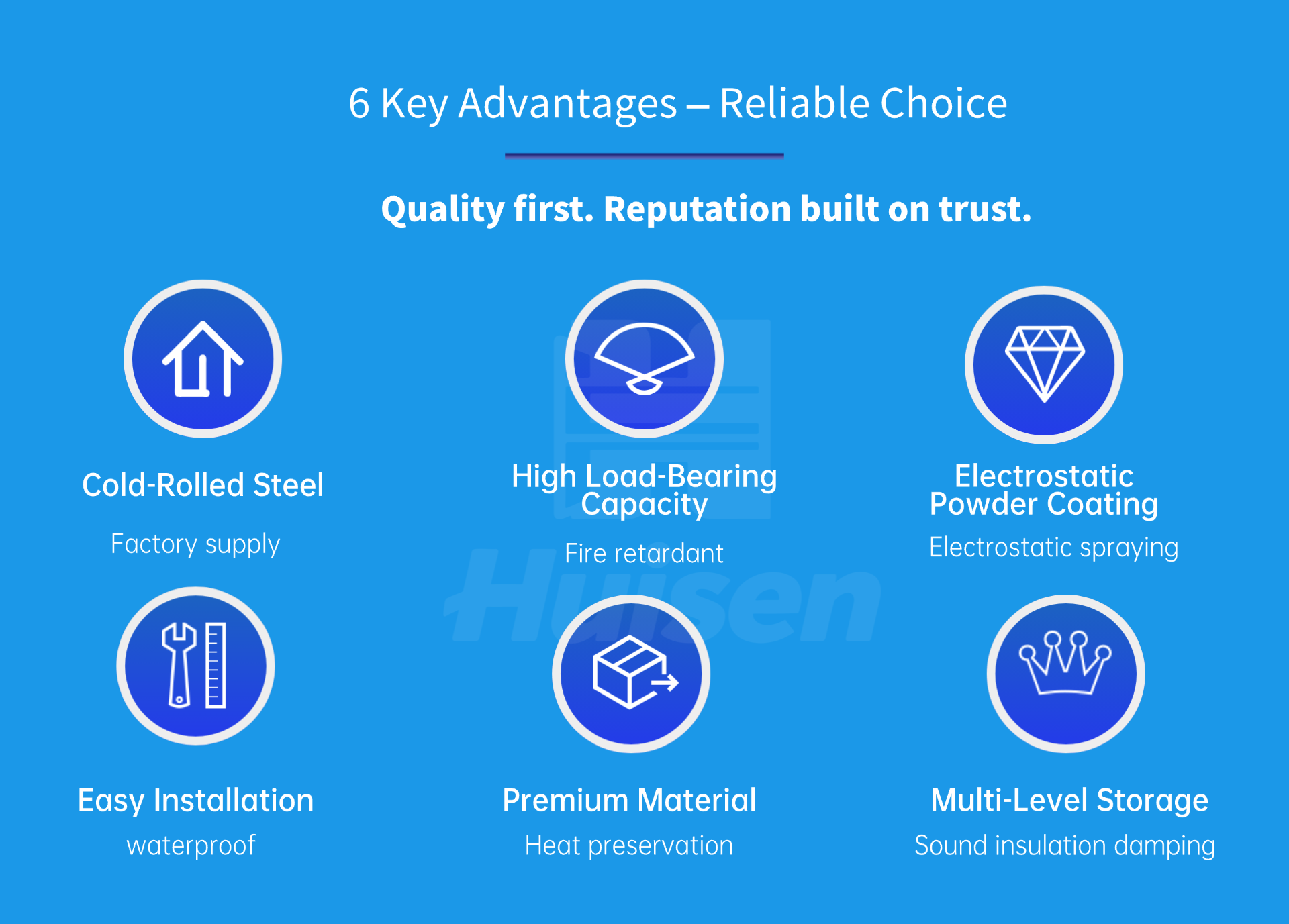 UMH-RMI Tested 5 Layer Steel Teardrop Style Industrial Beam Shelving Durable Anti-Rust Warehouse Rack