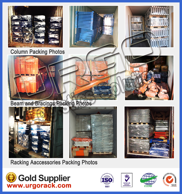 URGO Professional Intensive Storage Flow Rack Roller Pallet Racking for Gravity Racks