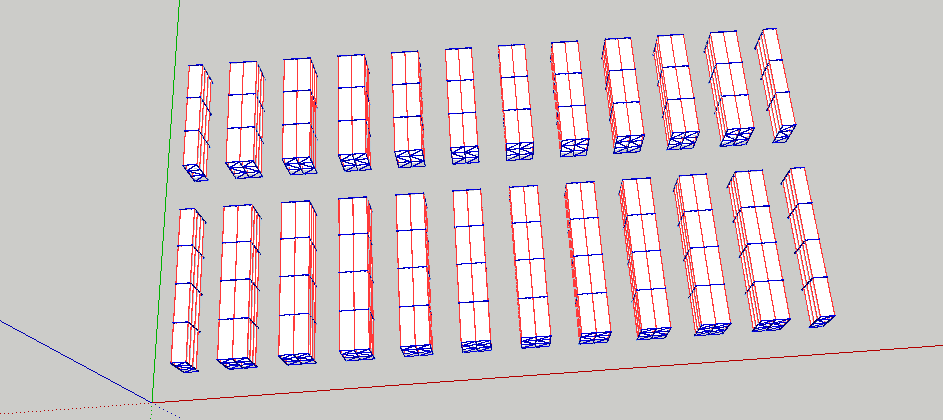 Supermarket Store Floor Plan Rendering