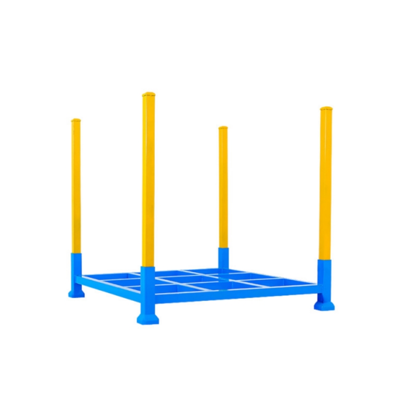 Heavy Duty Steel Pallet Racking System Metal Stacking Steel Storage Truck Tire Pallet Rack Steel Pallet