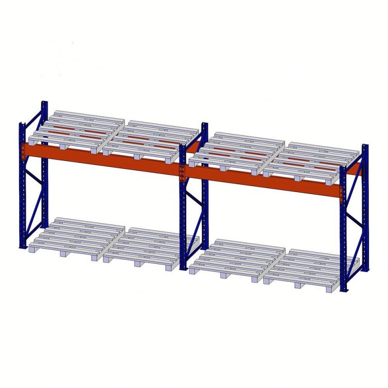 Industrial Steel Racks &amp; Shelving System Heavy-Duty Adjustable Pallet Racking with Multi-Tier Shelves and Corrosion Protection