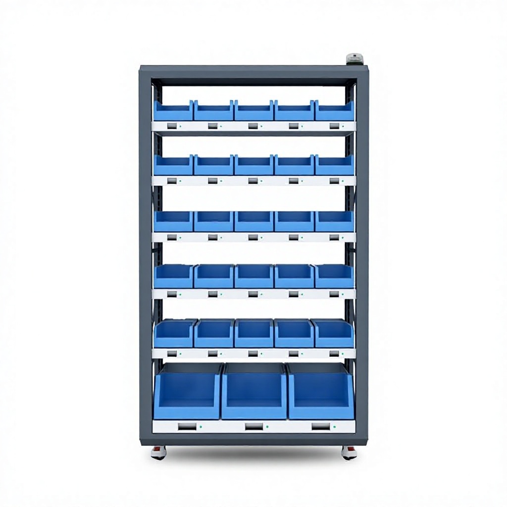 Smart Lighting Picking System Smart Warehouse Management System Digital Fast Picking Material Shelves No Hanging Net Model