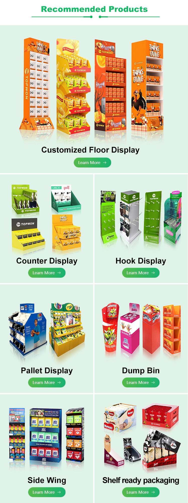 POP Display Product Line