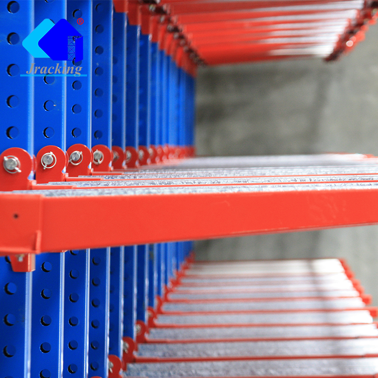 Jracking Heavy Duty High Quality Wire Storage Shelves Warehouse Cantilever Rack for Supermarkets