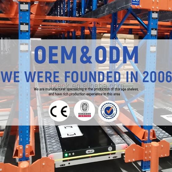 Durable Automation Shuttle Shelf Fifo Selective Rack Movable Pallet Racking Systems Automatic Storage Radio Shuttle Rack