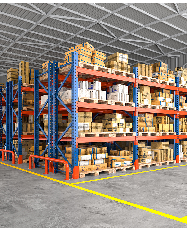 Quality Factory Price Q235 Customized Adjustable Leveling Feet Warehouse Pallet Racking Corrosion Protection Powder Coated Easy