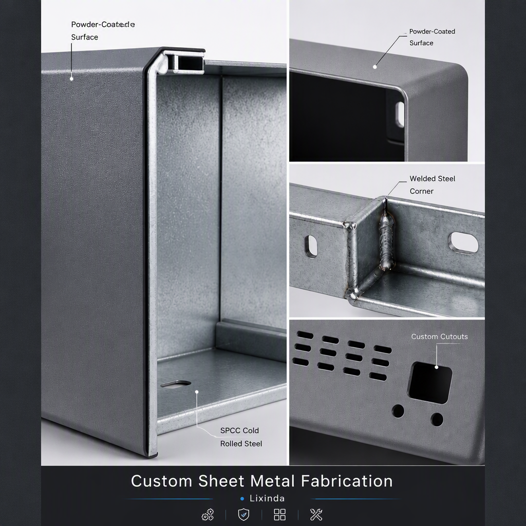 Custom Size IP54 Energy Storage Cabinet Enclosure SPCC Cold Rolled Steel 1.2mm 600x600x1200mm Power Distribution Container