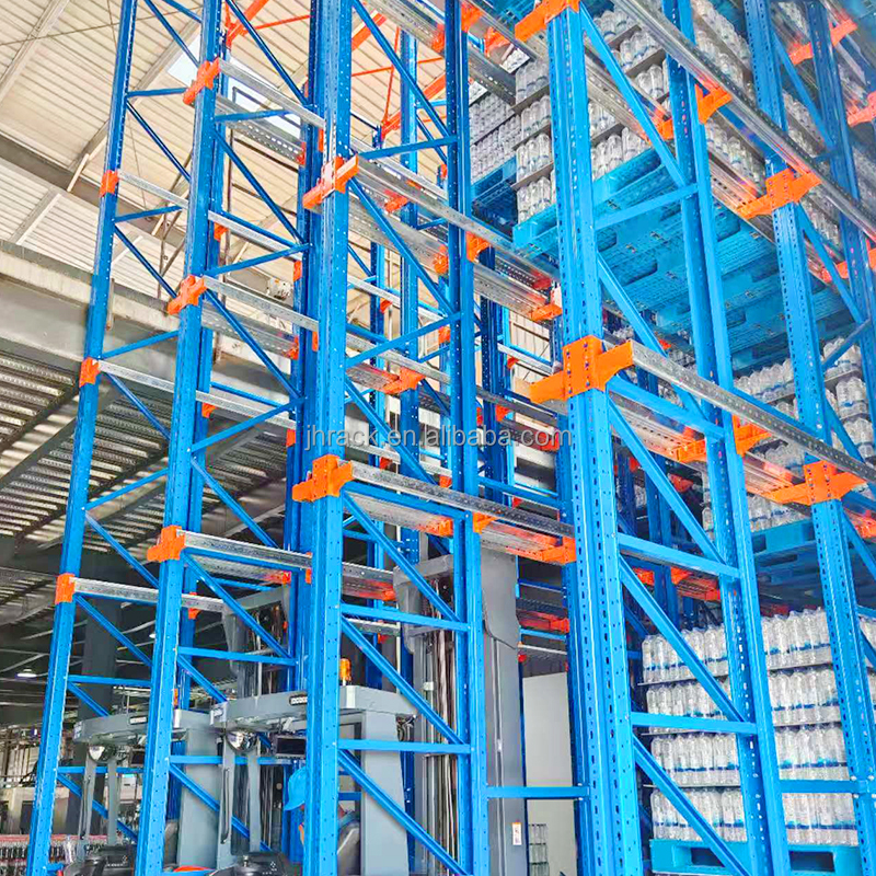 Steel Drive-In Pallet Rack Heavy Duty Industrial Warehouse Storage System for High-Density Cold Room Storage