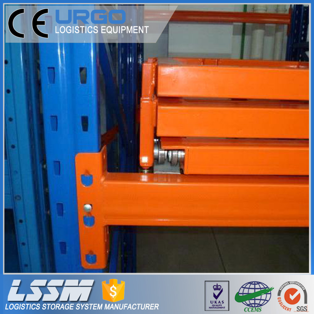 URGO 2023 New Push Back Racking Heavy Duty Pallet Rack for Intensive Storage Rack System