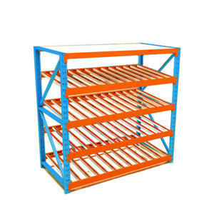 Steel 5 Layer Sliding FIFO Flow-through Racking