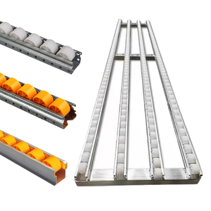 Industrial Storage Shelves Roller Track Rolling Rails Aluminium Flow Rack