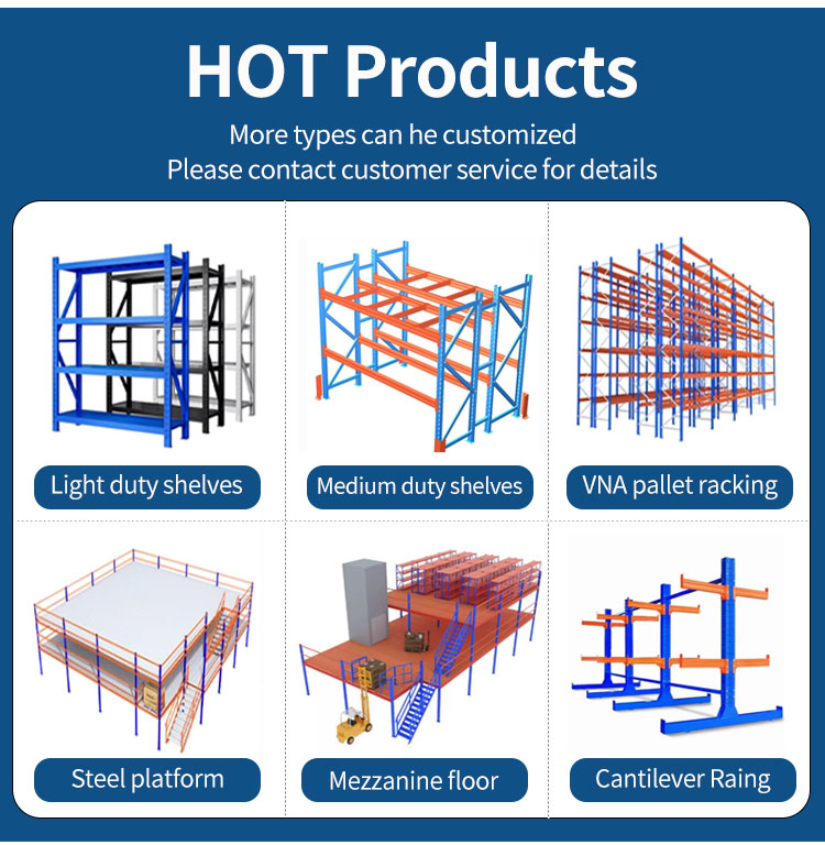 OEM Customized Steel Mezzanine Floor Manufacturer for Warehouse Storage and Factory Projects