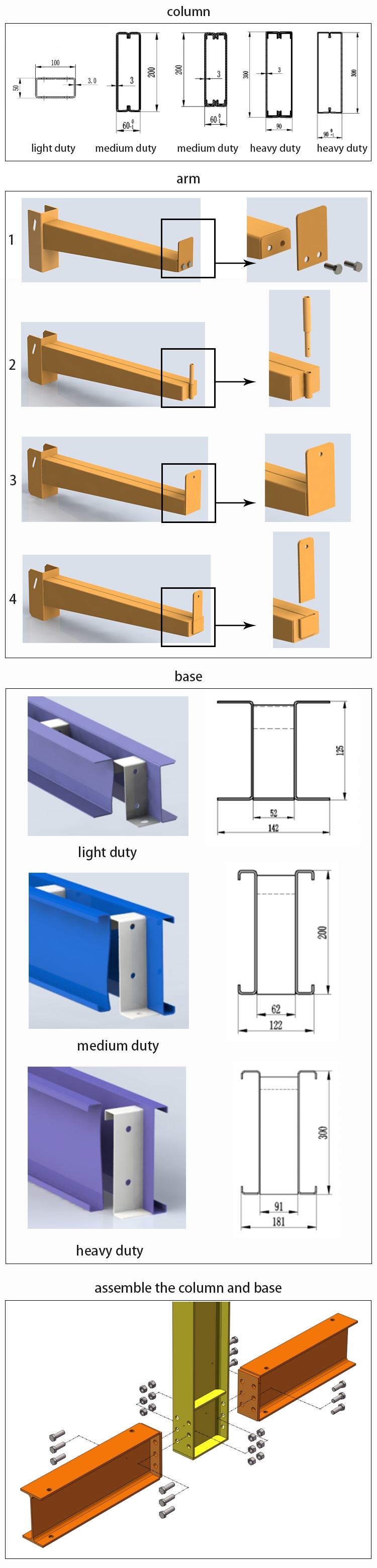 Cantilever Rack Structure