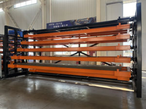 Multi-Layer Steel Heavy Duty Industrial Pipe Storage Rack Corrosion Protection 3000mm Height
