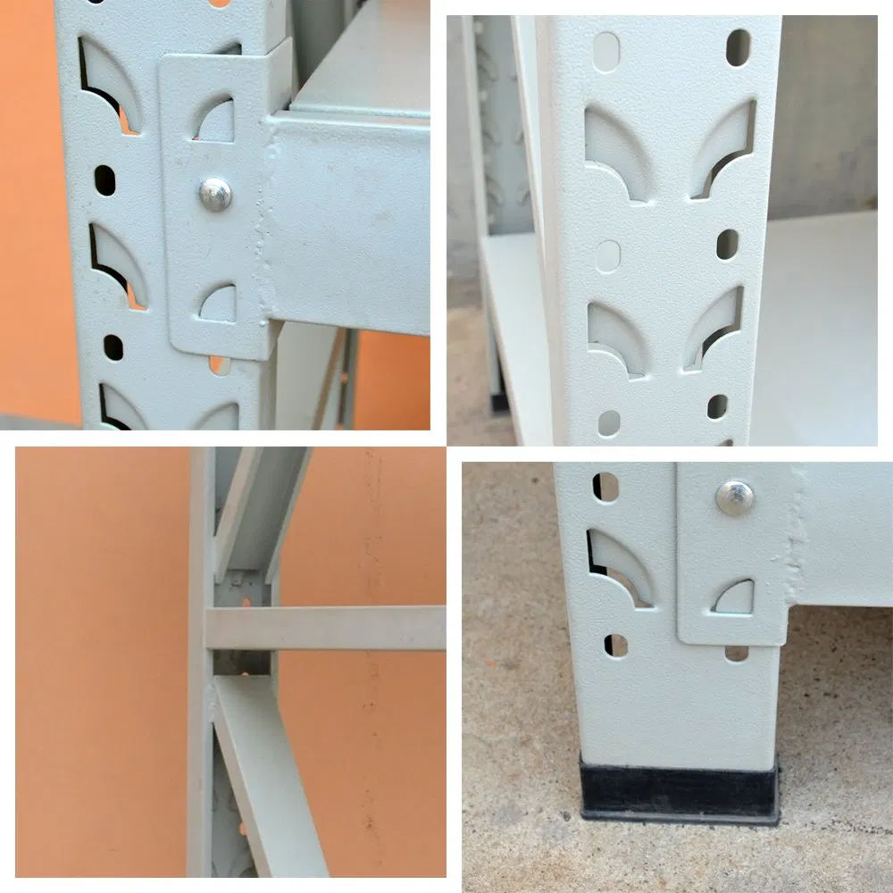Wholesales Rack Corrosion-Resistant for Long-Lasting Use in Warehouse Premium Steel Shelving Rack
