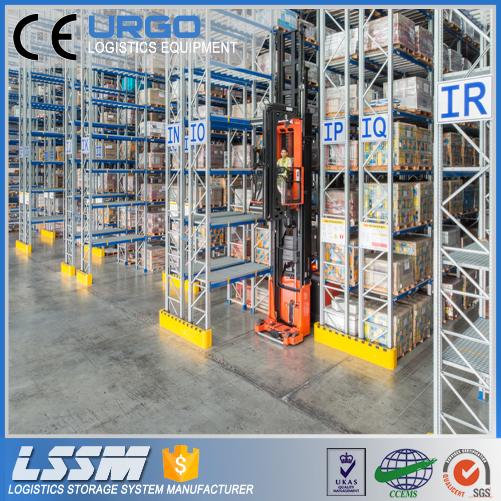 URGO High Utilization Warehouse Storage Pallet Vertical VNA Racking