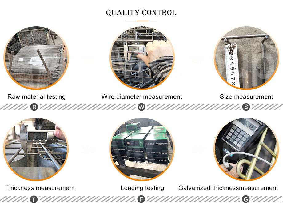 Warehouse Storage System Galvanized Durable Metal Mesh Pallet Racking Wire Decking