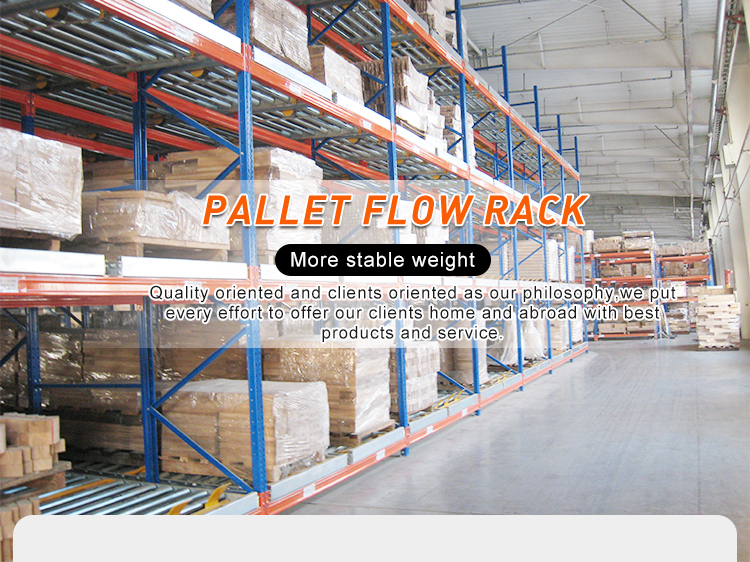 Pallet Flow Rack Structure