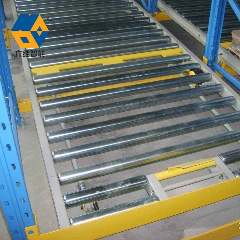 Heavy Duty Gravity Flow Pallet Racking Roller Tracks Warehouse Storage Gravity Roller Shelf Rack