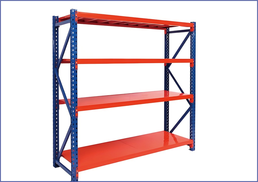 Heavy Duty Iron/Metal Durable Warehouse Shelves for Industrial Bulk Storage