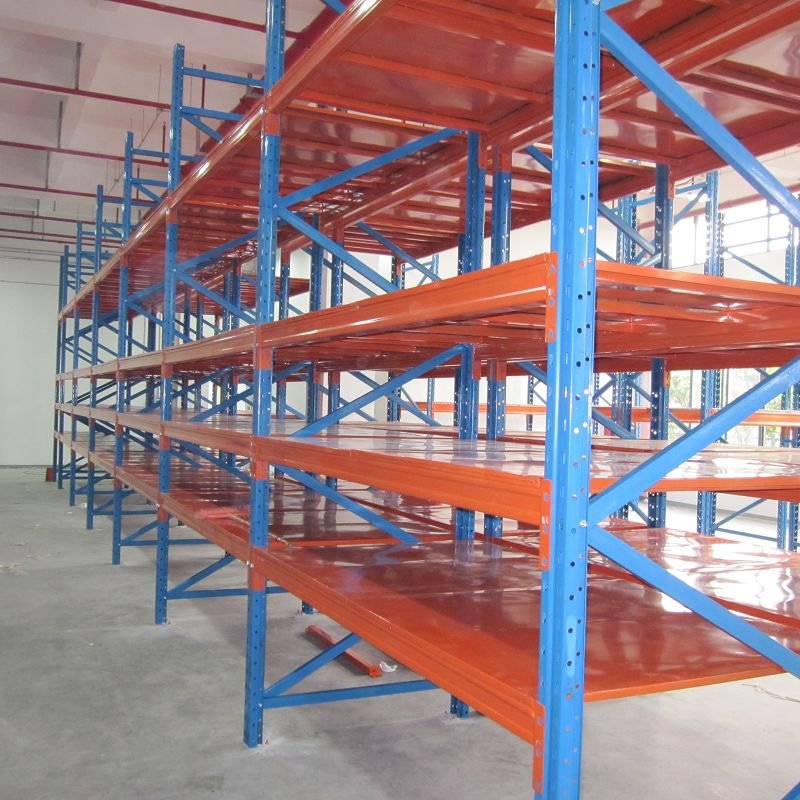 Factory Direct Medium Duty Steel Warehouse Shelving System Storage Garage Selective Racking Shelves Adjustable Anti-Rust