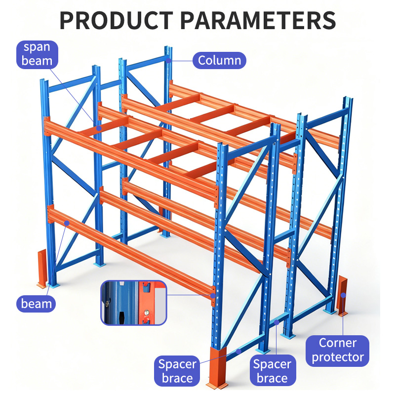 300kg Per Layer Medium Duty Warehouse Storage Shelving Racking System Industrial Steel Storage Rack Multilayer
