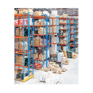 Heavy Duty Selective Pallet Racks with Wire Mesh Decking