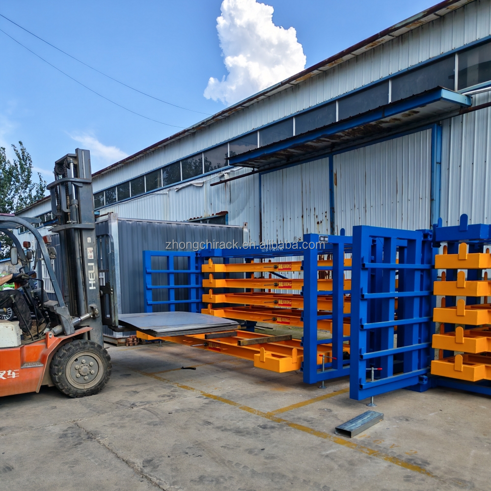 Industrial Use Heavy Duty Steel Pallet Rack Drawer Style Shelving CE Certified Powder Coated for Sheet Metal Organization