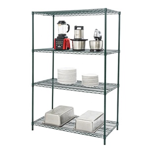 4-Tier Heavy Duty Steel Wire Shelving