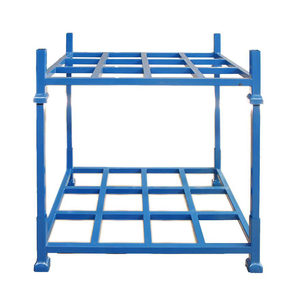 Good Quality Factory Direct Customized Adjustable Detachable Durable Commercial Galvanized Post Storage Pallet Stacking Rack