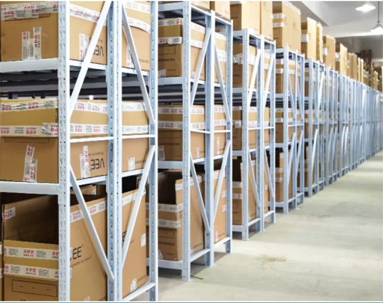 Wholesales Rack Corrosion-Resistant for Long-Lasting Use in Warehouse Premium Steel Shelving Rack