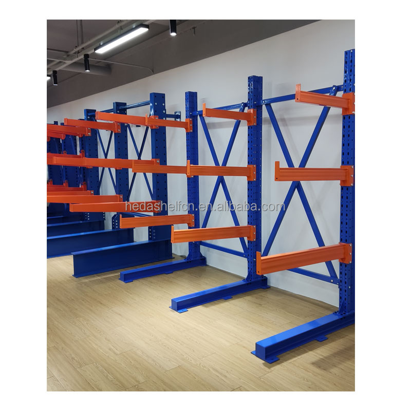 Single Sided Cantilever Rack Industrial Racks and Shelving Heavy Duty Cantilever Racks for Sale