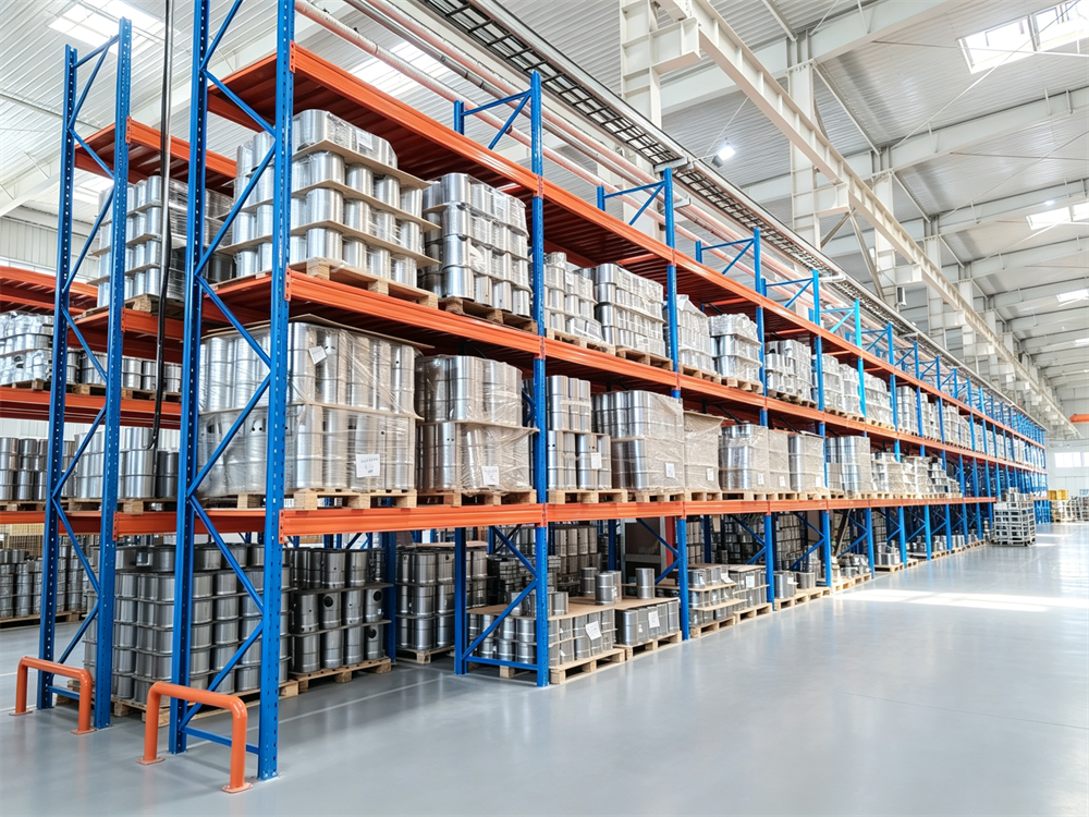Heavy-Duty Adjustable Steel 5 Layer Multi-Level Corrosion-Protected Bolt-Structured Storage Shelf for Industrial Warehouse