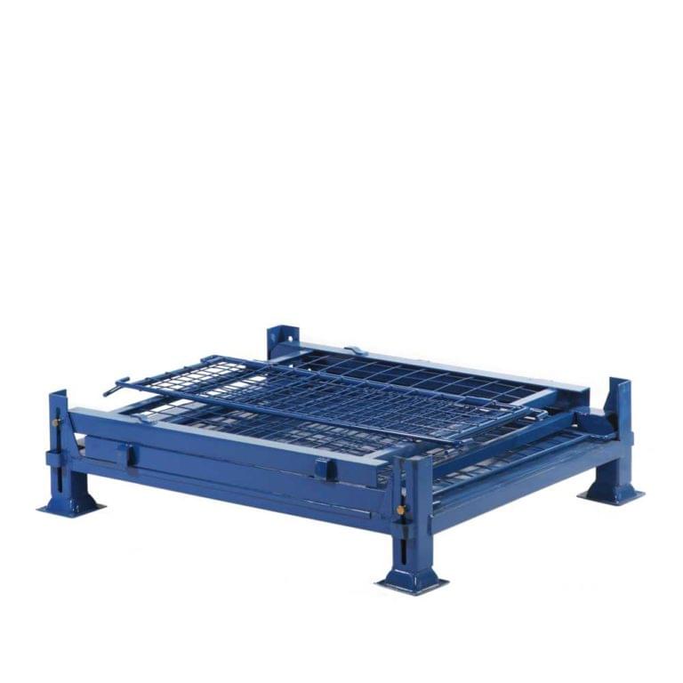 Metal Pallet Feet for Detachable and Foldable Steel Stillage Stacking Racks