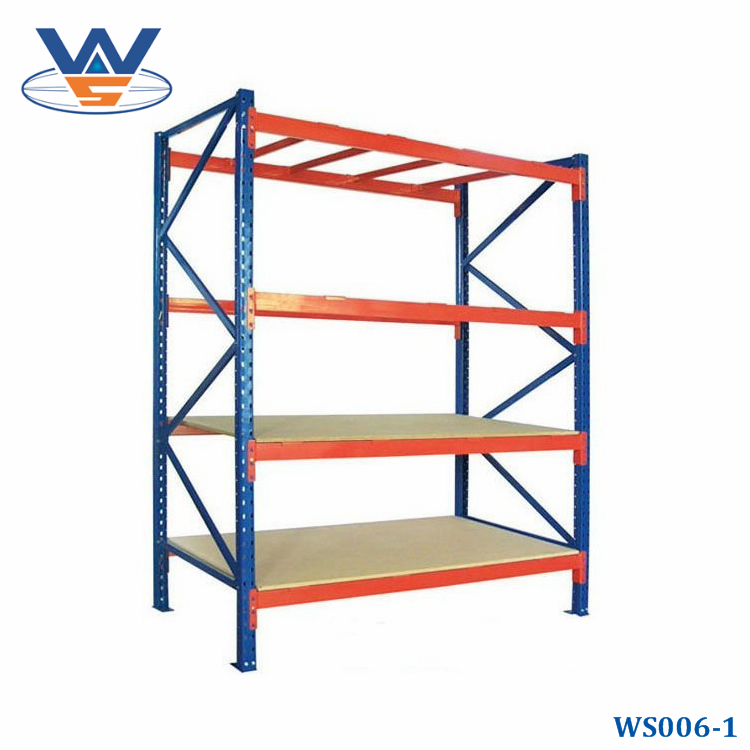 Customized Q235B Cold Rolled Steel Warehouse Medium Duty Long Span Shelving System From Nanjing Victory