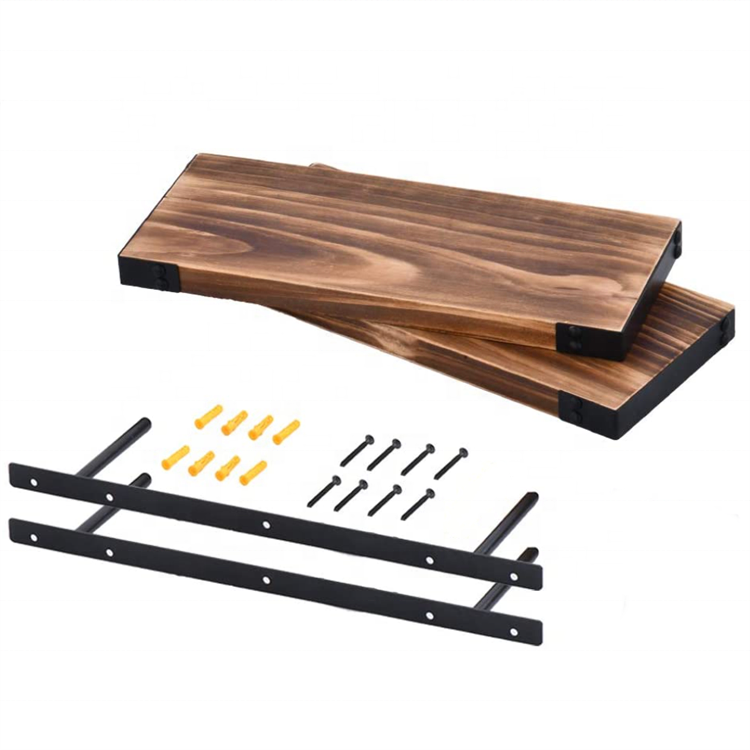 Wall Mounted Wooden Storage Rack